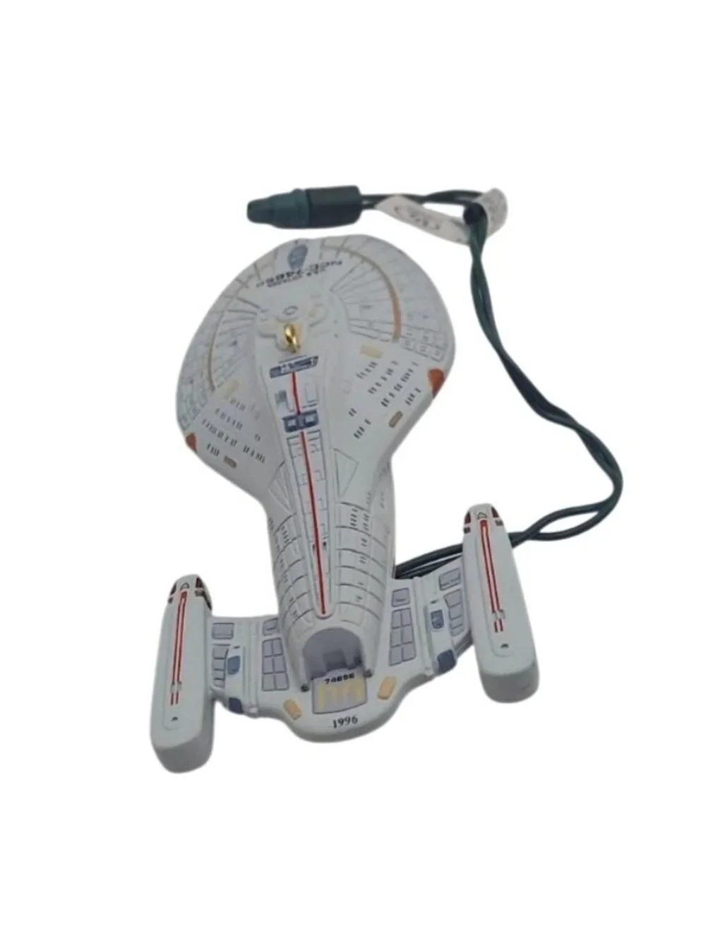 Star Trek Ornament USS Voyager 1996 Hallmark Keepsake Original Box Christmas